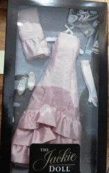 JACKIE O PINK SILK GOWN BOX